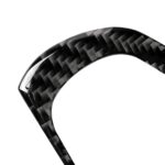 Etiqueta engomada decorativa B del botón del volante de la fibra de carbono del coche para BMW 5 Series G30 / G38 X3 G01 / G08 - Imagen 3