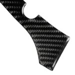 2 pegatinas decorativas de fibra de carbono para espejo retrovisor de coche para BMW G30 (2018-2019) / G11 (2016-2019), conducción a la derecha con cámara - Imagen 3