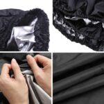 210D Oxford Cloth Impermeable Protector solar Scooter Tractor Car Cover, Tamaño: L - Imagen 3