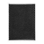 Caja de almacenamiento de fibra de carbono para coche, pegatina decorativa para Toyota Camry de octava generación 2018-2019 - Imagen 2