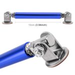 Palanca de varilla rodeada con adhesivo para modificación de automóvil, barras delanteras y traseras, pala trasera fija con labio delantero, longitud: 10 cm, 2 uds., 10cm (Blue) - Imagen 3