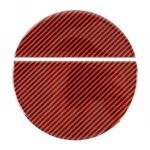 Adhesivo decorativo 2 en 1 para tapa de tanque de combustible de fibra de carbono para Ford Mustang 2015-2020 - Imagen 2