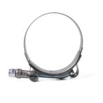 Abrazaderas de manguera de perno en T de acero inoxidable de 4 piezas Clip de tubería Clip de línea de combustible, tamaño: 79-87 mm - Imagen 2