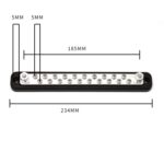 Barra de distribución de distribución de energía de 20 vías Caja de distribución única de 20 bits para coche / RV / barco - Imagen 3