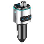 BC42 Bluetooth 5.0 Coche multifunción Lámpara de atmósfera colorida Reproductor de MP3, compatible con tarjeta TF y disco U y FM