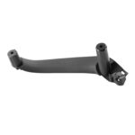Cubierta embellecedora de tirar de la manija de las puertas interiores delanteras y derechas del coche 5141 7394 519-1 para BMW X3 X4, conducción izquierda, Front Right Inside (Black)
