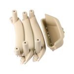 Cubierta embellecedora de tirar de la manija de las puertas interiores delanteras y derechas del coche 5141 7394 519-1 para BMW X3 X4, conducción izquierda, Front Right Inside (Beige) - Imagen 2