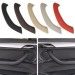 Cubierta embellecedora de tirar de la manija de las puertas interiores del lado derecho del coche 51417417513 para BMW X1 2016-, conducción izquierda, Right Side (Coffee) - Imagen 2