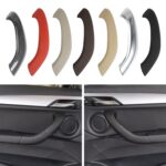 Cubierta embellecedora de tirar de la manija de las puertas interiores del lado izquierdo del coche 51417417513 para BMW X1 2016-, conducción izquierda, Left Side (Coffee) - Imagen 2