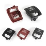 Cubierta de seguridad del asiento del interruptor ISOFIX para niños traseros del coche 2059200513 para Mercedes-Benz W205 2015-2021, conducción izquierda - Imagen 2
