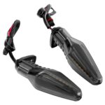 2 uds KC062 para motocicleta BMW R1200, luz de señal de giro de 18LED, KC062 (Transparent), KC062 (Transparent Black) - Imagen 3