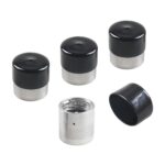 Rodamientos de buje de remolque de barco de acero inoxidable 4 en 1 de 1,98 pulgadas con cubiertas protectoras