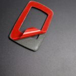 Para BMW Serie 3 E90/320i/325i 2005-2012 Panel de elevación de ventana de conducción derecha de coche con pegatina decorativa de llave plegable, diámetro: 35,8 cm - Imagen 3