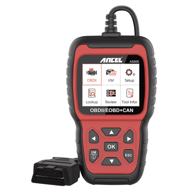 CRP1656.jpg Ancel AS500 OBDII escáner motor lector coche herramienta de diagnóstico - Imagen 1