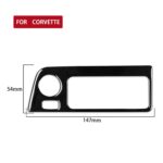 Para Chevrolet Corvette C7 2014-2019, pegatina decorativa para interruptor de faro de coche, conducción izquierda - Imagen 2