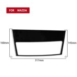 Para Mazda 3 Axela 2010-2013 pegatina decorativa de ventilación Central de coche, conducción izquierda - Imagen 2