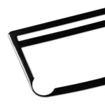 Para Mazda 3 Axela 2010-2013, marco interior de navegación para coche, pegatina decorativa, conducción izquierda y derecha Universal - Imagen 3