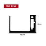 Para mercedes-benz Clase E W210 1996-2002, pegatina decorativa para salida de aire de CA de pasajero de coche, conducción derecha - Imagen 2