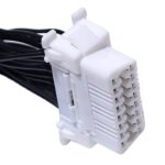 2 en 1 16PIN Coche OBD Cable extendido de diagnóstico OBD2 Cable - Imagen 4