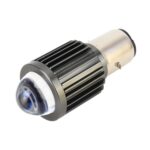 BA20D DC12-80V / 10W / 6000K / 3000K / 800LM Faros delanteros bicolores para motocicleta con lente de proyector - Imagen 2