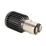 BA20D DC12-80V / 10W / 6000K / 3000K / 800LM Faros delanteros bicolores para motocicleta con lente de proyector - Imagen 3