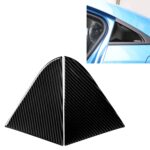 Pegatina decorativa de vidrio triangular trasero de fibra de carbono para coche para Chevrolet Cruze 2009-2015, unidad universal izquierda y derecha