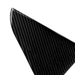 Pegatina decorativa de vidrio triangular trasero de fibra de carbono para coche para Chevrolet Cruze 2009-2015, unidad universal izquierda y derecha - Imagen 3