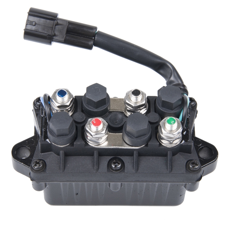 CRP2401.jpg Relé de ajuste de inclinación de elevación fuera de borda 12V / 120A para reemplazo de motores Yamaha 61A-81950-00-00 Conector de 3 pines - Imagen 1