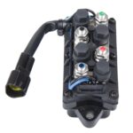 Relé de ajuste de inclinación de elevación fuera de borda 12V / 120A para reemplazo de motores Yamaha 61A-81950-00-00 Conector de 3 pines - Imagen 3