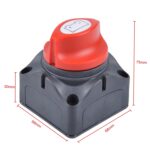 Auto RV Marine Boat Selector de batería Aislador Desconexión Interruptor giratorio Corte - Imagen 3