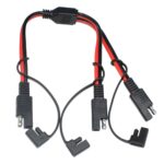 SAE uno a dos de conexión de cable Cable de extensión del poder del coche
