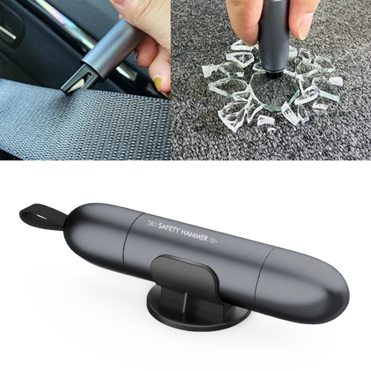 CRP2792H.jpg Martillo de rescate de seguridad multifuncional 2 en 1 para coche, martillo de emergencia para Escape, cuchilo de cinturón de seguridad, rompecristales de ventana - Imagen 1
