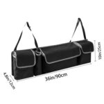 Bolsa de almacenamiento universal para maletero de automóvil Caja de almacenamiento para respaldo de asiento de automóvil - Imagen 2