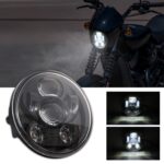EagleVision DC9-30V 35W 6000K 4000LM 5.75 pulgadas Faro redondo de motocicleta 6 LED para Harley-Davidson