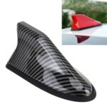 Señal de radio de aleta de tiburón aérea de antena de coche universal, Universal (Carbon Fiber Black)
