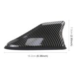 Señal de radio de aleta de tiburón aérea de antena de coche universal, Universal (Carbon Fiber Black) - Imagen 3