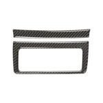 Pegatina decorativa de salida de aire trasera de fibra de carbono para coche para Lexus IS250 2013-, conducción a la izquierda - Imagen 2