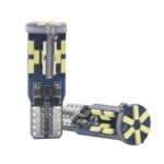 10 Uds T10 DC12V / 3W / 6000K / 180LM luces LED para decodificación Canbus de coche con 30LEDs SMD-4041 cuentas de lámpara - Imagen 2