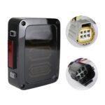1 par 15W DC 12V IP67 4 en 1 luces traseras LED de coche / luces de conducción / luces de freno / marcha atrás, versión europea - Imagen 3
