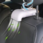 Artefacto de enfriamiento de la fan del coche 5W para el cojín radiante del asiento del coche, 1 PC(Black), 1 PC (White)