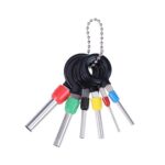6 en 1 Placa de circuito de enchufe de circuito de cables Alambre de alambre Extracción de terminales Conector de selección Crimp Pin Aguja trasera Retire la herramienta - Imagen 3