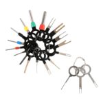 21 en 1 Placa de circuito de enchufe de automóvil Cable de alambre de alambre Extracción de terminales Conector de selección Crimp Pin Aguja trasera Retire la herramienta