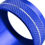 Caja de perilla de aire acondicionado de Metal para coche, 2 uds., para Toyota Corolla / Levin / Allion / Yaris 2019-2021, For Toyota Corolla (Blue) - Imagen 4