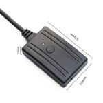 Cable AUX Bluetooth del automóvil Cable de audio + MIC para BMW E86 X3 E83 - Imagen 4