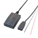Cable Aux Bluetooth Cable de audio Bluetooth + MIC + Soporte para cambiar música para BMW E46 3 Series
