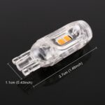10 PCS T10 DC12V / 1W Luz de liquidación de automóviles 5LEDs SMD-3030 Cuentas de lámpara, 5LEDs SMD-3030 (Yellow Light) - Imagen 3