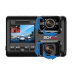 Z30 WiFi Dual-Lente HD 2160P Visión nocturna no ligera de 360 ​​grados Grabador de conducción panorámica, versión estándar