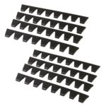 Kit de guardia de parachoques modificado de coche negro