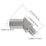 Sensor de oxígeno de 45 grados M18x1.5 Adaptador - Imagen 3