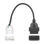 COMO CABLE DE COMO OBD2 CABLE DE CONVERSIÓN OBDII Cable de adaptación de diagnóstico para Tesla Model S - Imagen 4